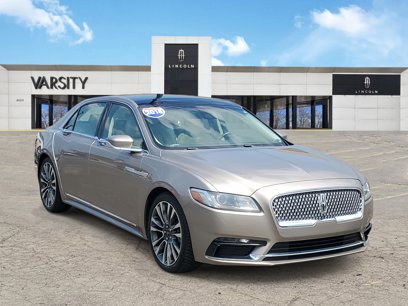 Used 2019 Lincoln Continental Select