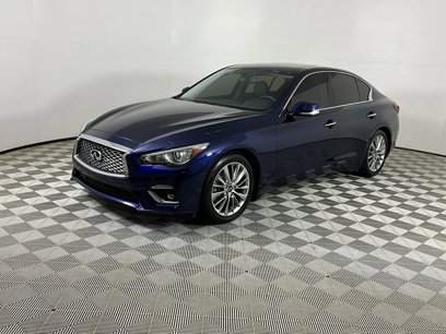 Certified 2022 INFINITI Q50 Luxe w/ Cargo Package