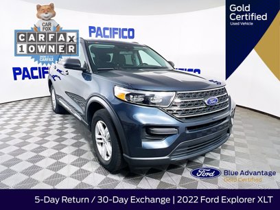 Certified 2022 Ford Explorer XLT