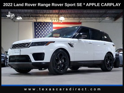 Used 2022 Land Rover Range Rover Sport SE