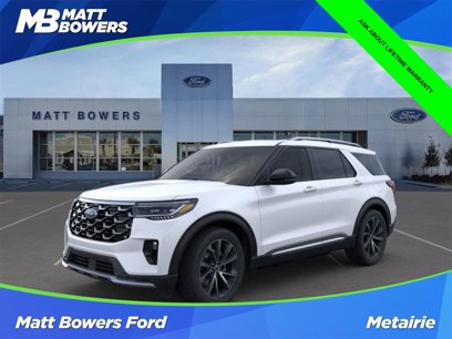 New 2025 Ford Explorer Platinum w/ Ultimate Package