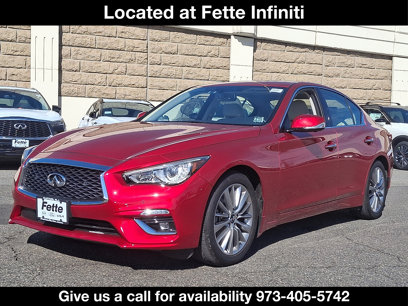 Certified 2023 INFINITI Q50 Luxe w/ Cargo Package