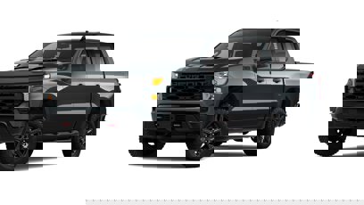 New 2025 Chevrolet Silverado 1500 Custom Trail Boss w/ LPO, Dark Essentials Package