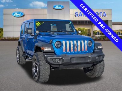 Used 2021 Jeep Wrangler Unlimited Sport w/ Sun And Sound Package