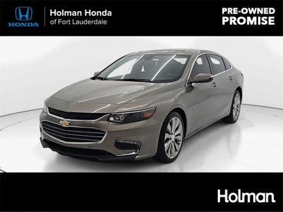Used 2018 Chevrolet Malibu Premier w/ Premier Sun and Wheel Package