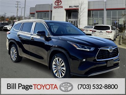 New 2025 Toyota Highlander Platinum
