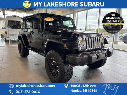 Used 2018 Jeep Wrangler Unlimited Sahara