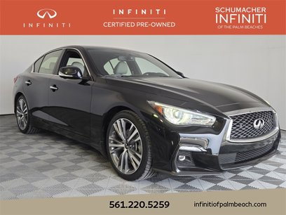 Certified 2022 INFINITI Q50 Sensory