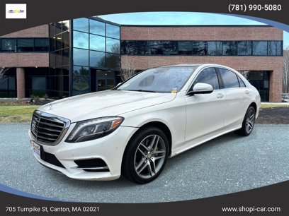 Used 2015 Mercedes-Benz S 550 4MATIC Sedan