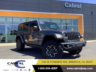 Used 2022 Jeep Wrangler Unlimited Rubicon 4xe w/ Steel Bumper Group