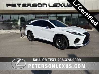 Certified 2022 Lexus RX 450h F Sport