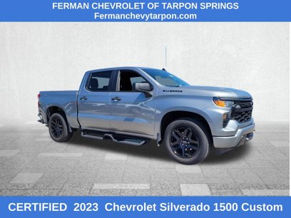 Certified 2023 Chevrolet Silverado 1500 Custom w/ LPO, Dark Essentials Package