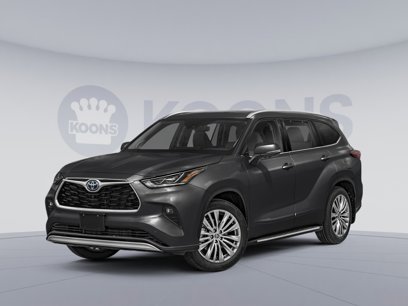 New 2025 Toyota Highlander Platinum