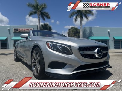 Used 2017 Mercedes-Benz S 550 Cabriolet