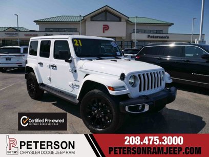 Certified 2021 Jeep Wrangler Unlimited Sahara w/ Safety Group
