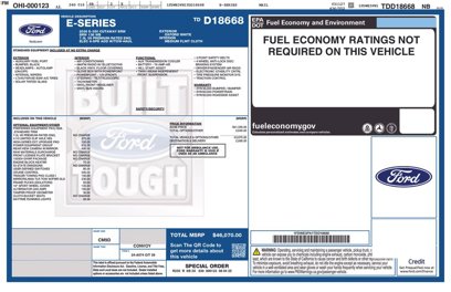 New 2026 Ford E-350 and Econoline 350 Super Duty w/ Power Equipment Group