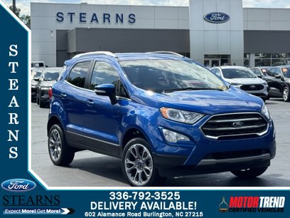 Used 2021 Ford EcoSport Titanium w/ Interior Protection Package