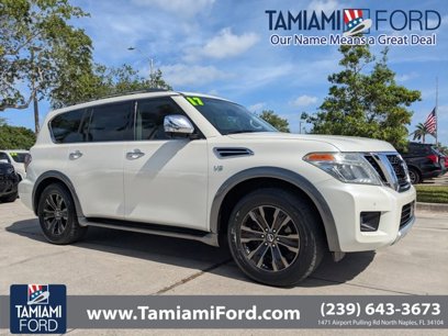 Used 2017 Nissan Armada Platinum w/ Captain Seat Package