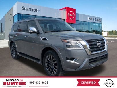 Certified 2024 Nissan Armada Platinum w/ Captain's Chairs Package