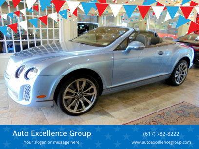 Used 2012 Bentley Continental GT Supersports