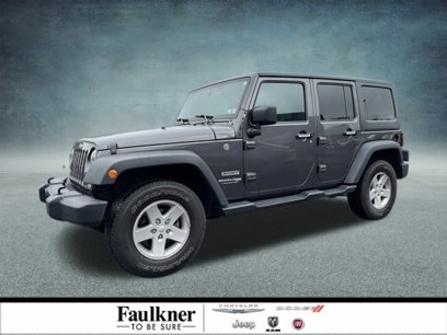 Used 2018 Jeep Wrangler Unlimited Sport S