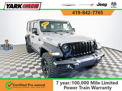 Certified 2021 Jeep Wrangler Unlimited Sport