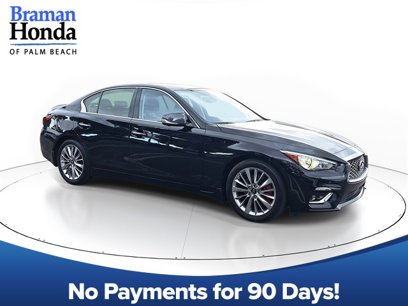 Used 2021 INFINITI Q50 Luxe w/ Cargo Package