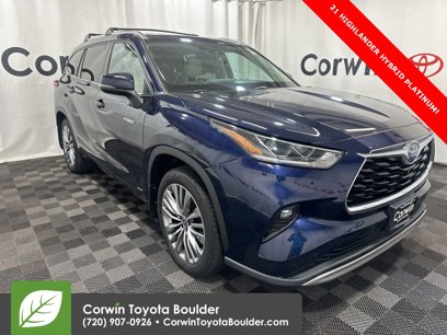 Used 2021 Toyota Highlander Platinum