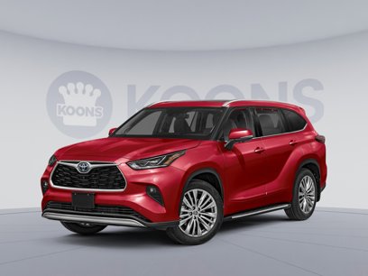 New 2025 Toyota Highlander Platinum
