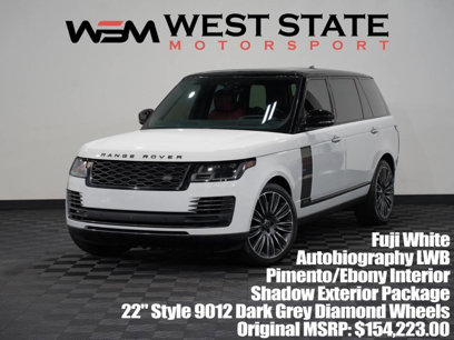 Used 2019 Land Rover Range Rover Long Wheelbase Autobiography