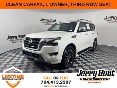 Used 2021 Nissan Armada Platinum w/ Captain's Chairs Package