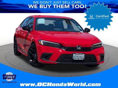 Certified 2022 Honda Civic Sport