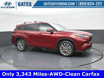 Used 2025 Toyota Highlander Platinum