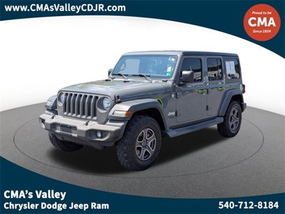 Certified 2018 Jeep Wrangler Unlimited Sport S