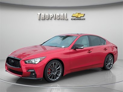 Used 2021 INFINITI Q50 Red Sport 400