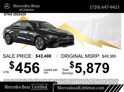 Certified 2025 Mercedes-Benz CLA 250 4MATIC