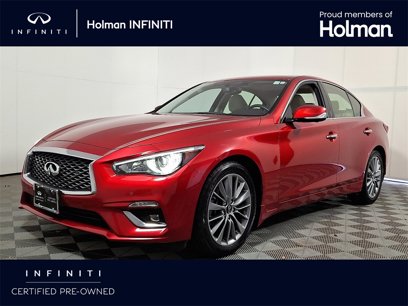 Certified 2022 INFINITI Q50 Luxe w/ Cargo Package