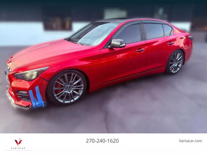 Used 2017 INFINITI Q50 Red Sport 400