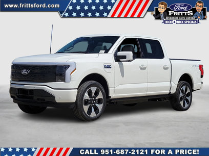 New 2025 Ford F150 Lightning Platinum