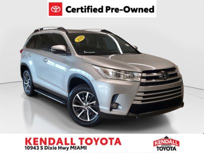 Certified 2019 Toyota Highlander XLE