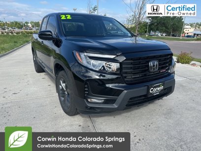 Certified 2022 Honda Ridgeline Sport