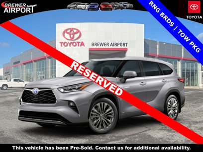 New 2025 Toyota Highlander Platinum