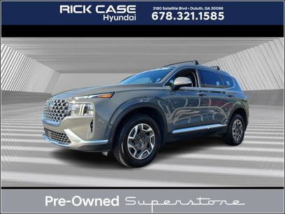 Used 2023 Hyundai Santa Fe Blue