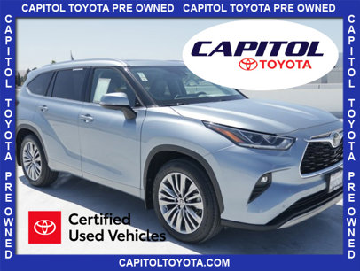 Certified 2022 Toyota Highlander Platinum
