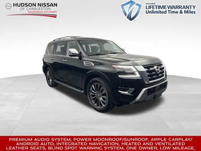 Used 2023 Nissan Armada Platinum w/ Captain's Chairs Package