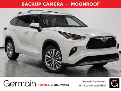 New 2025 Toyota Highlander Platinum