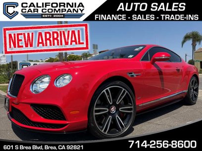 Used 2016 Bentley Continental GT V8 S