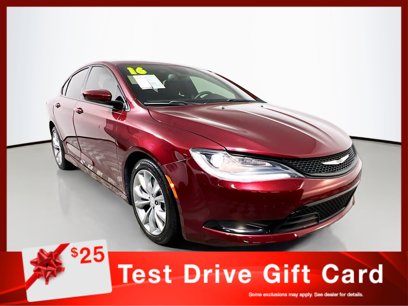Used 2016 Chrysler 200 S w/ Navigation & Sound Group I
