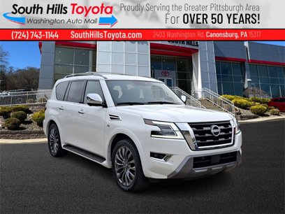 Used 2022 Nissan Armada Platinum w/ Captain's Chairs Package