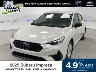 New 2025 Subaru Impreza 2.0i
